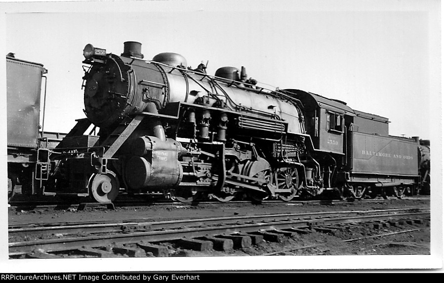 Baltimore & Ohio 2-8-0 #2550